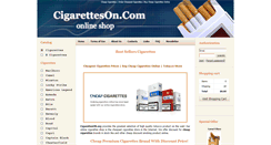 Desktop Screenshot of cigaretteson.org